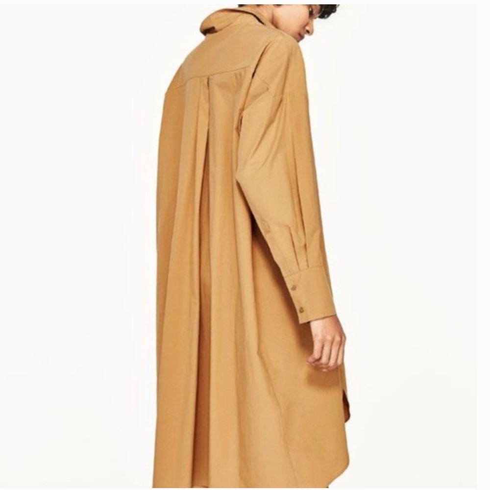Zara dress shirt tan - Picture 4 of 4